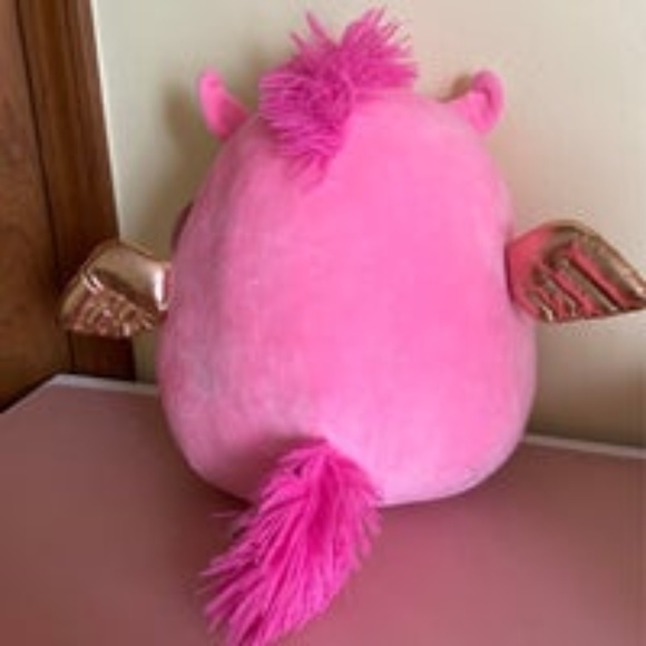 Annalise Pink Pegasus
 Squishmallow 12” with DOTS - Picture 2 of 2